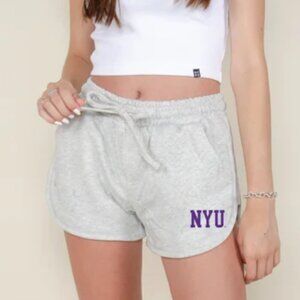 HYPE & VICE NYU Logo Sweatshorts Grey Small